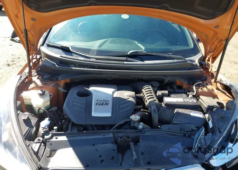 2016 Hyundai Veloster Turbo z USA, uszkodzony, nr VIN KMHTC6AEXGU288271